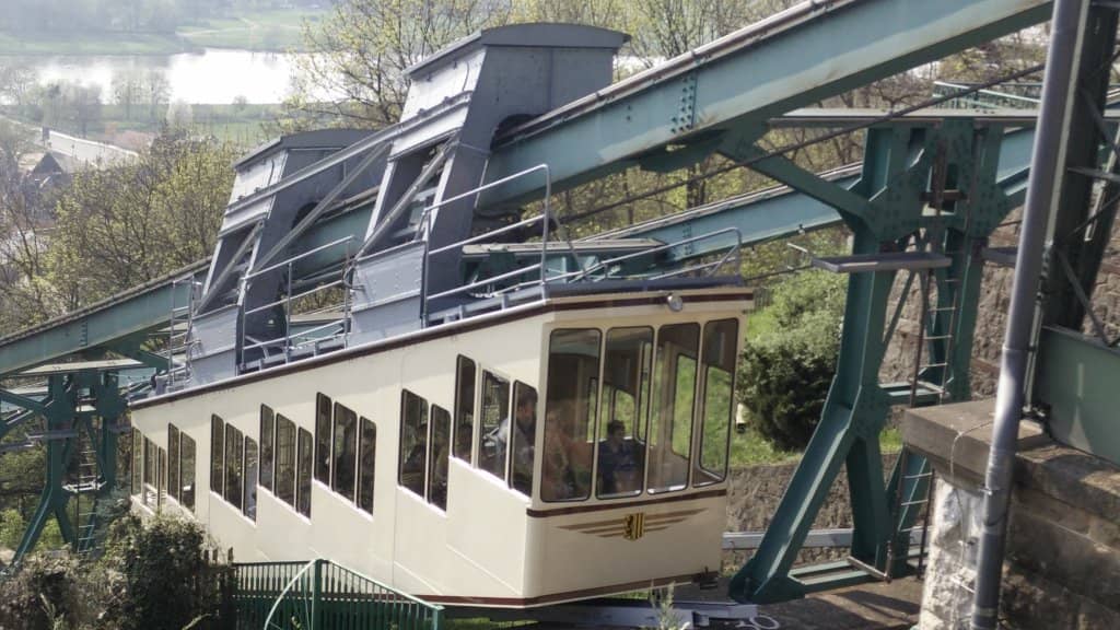 Historic Suspension Railway Ride