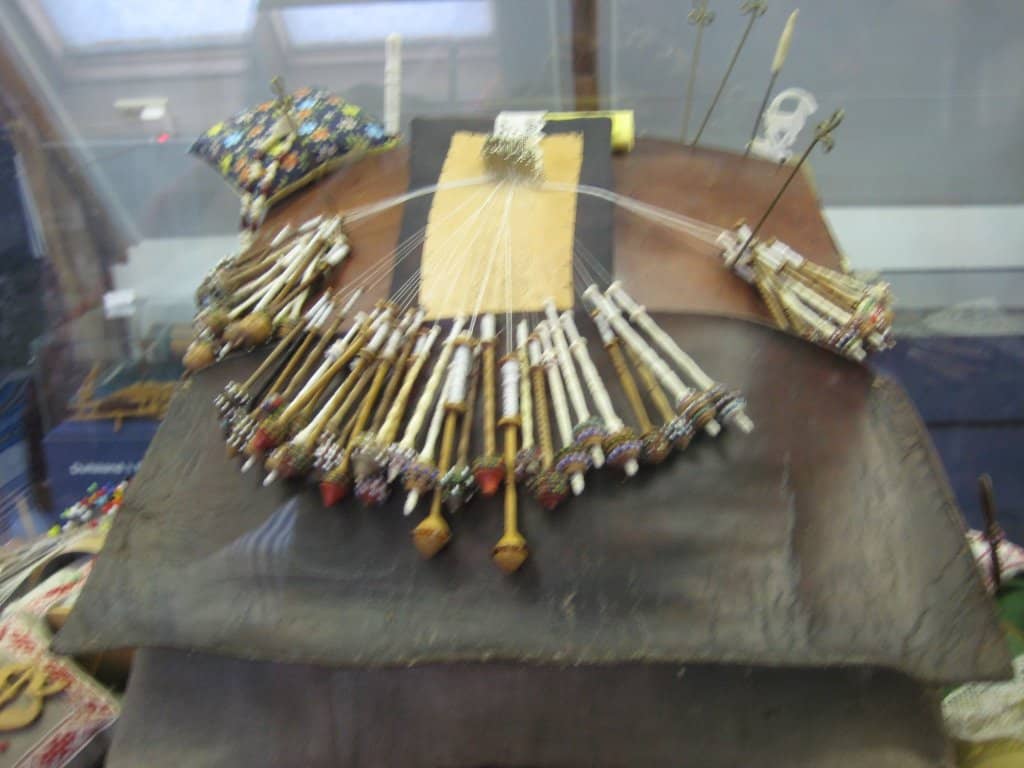 Intricate Lace and Fabrics