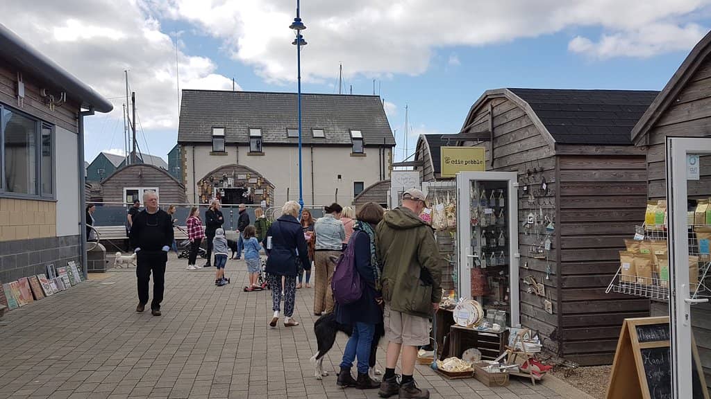 Amble Village High Street