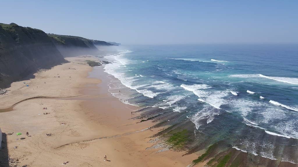 Tidal Pools at Low Tide