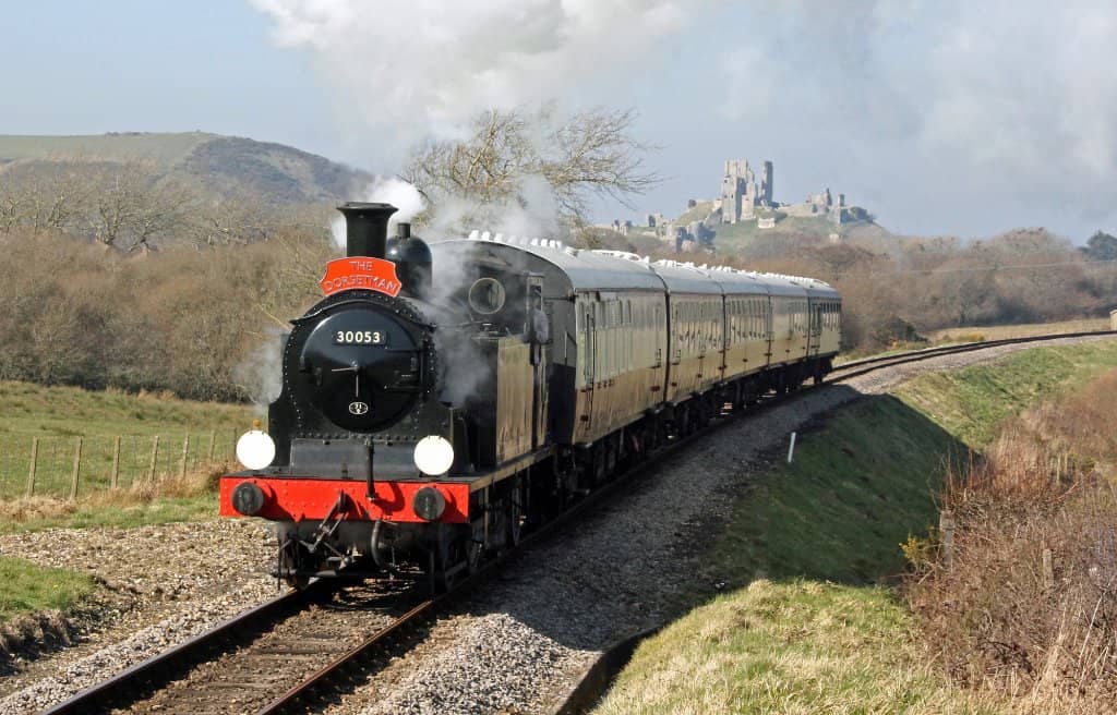 Scenic Steam Train Journey
