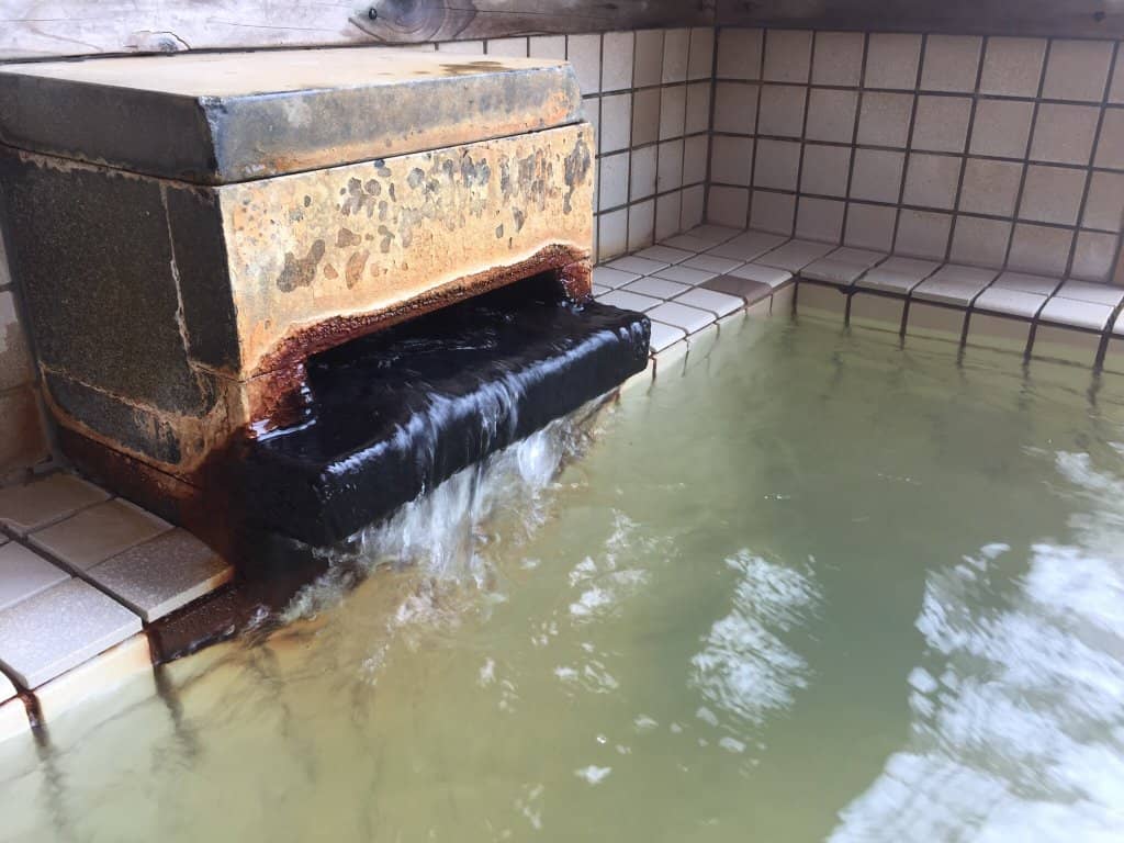 Outdoor Onsen with Snow Views