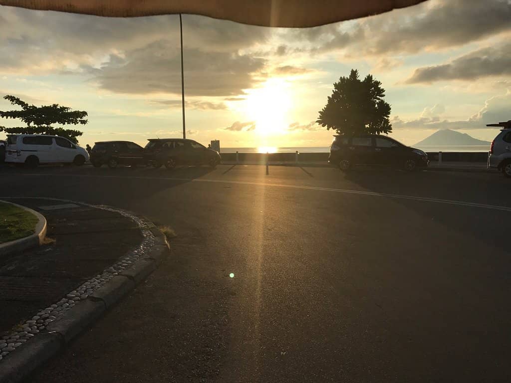 Lively Evening Atmosphere