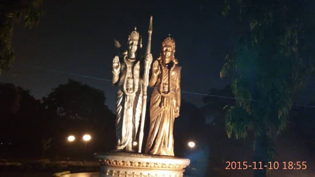 The Majestic Shiva Statue