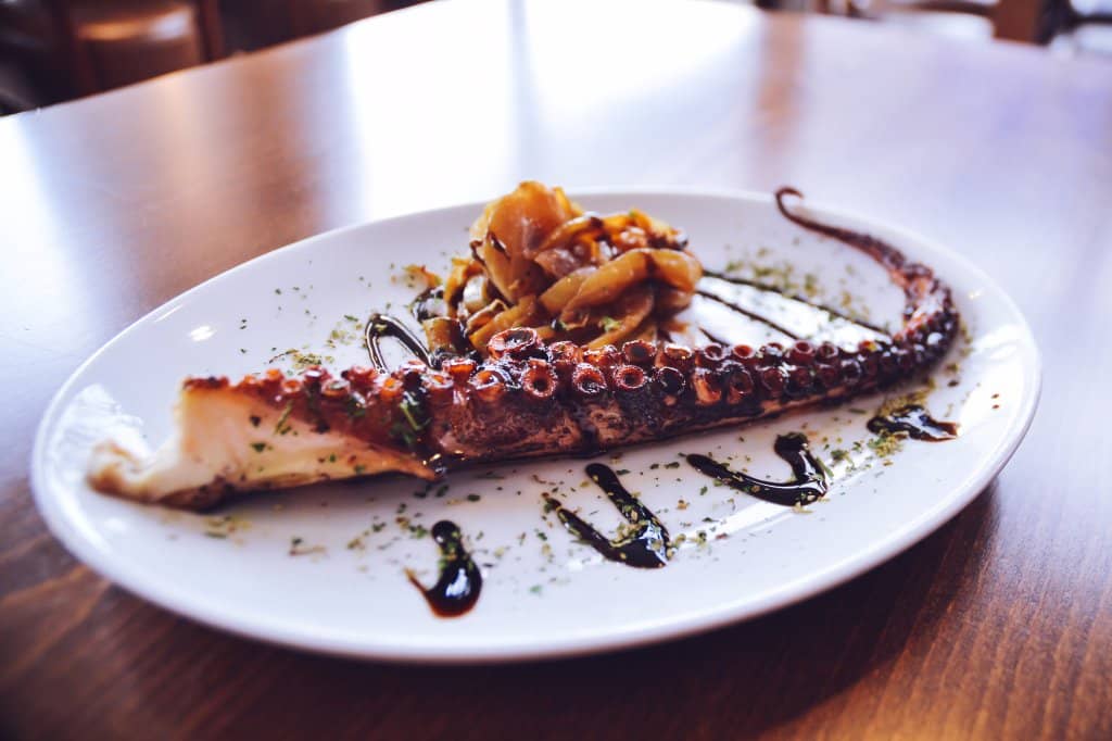 Adventurous Octopus and Mixed Grill