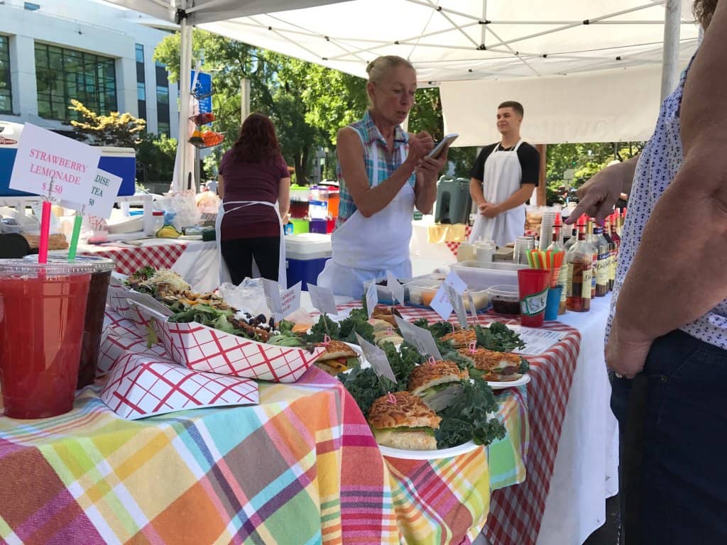 Delicious Food Stalls