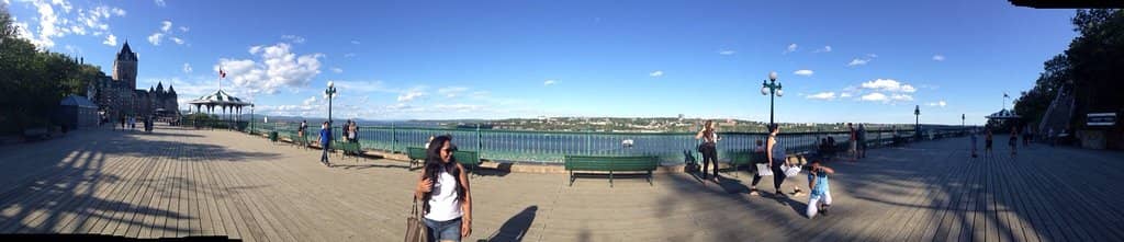 Panoramic River Views