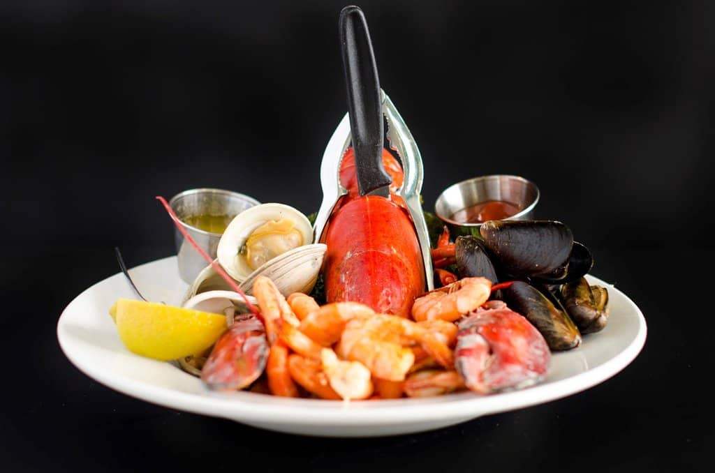 Diverse Seafood and Steak Selection