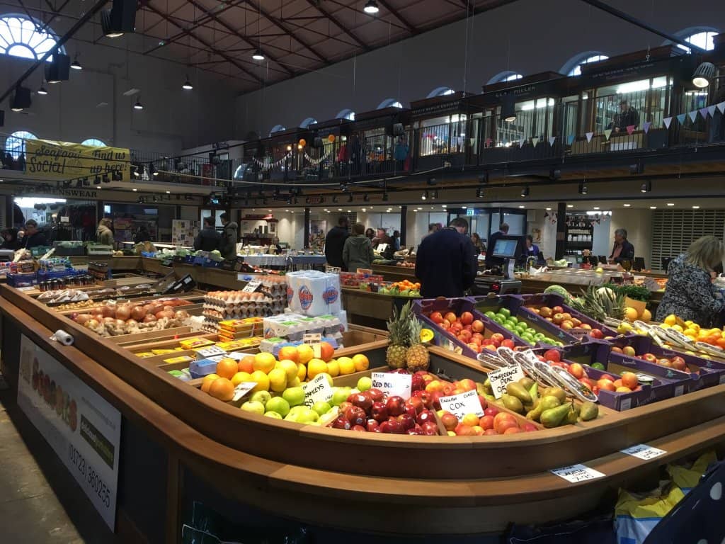Vibrant Produce Stalls