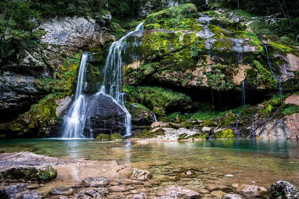 Virje Waterfall Cascade
