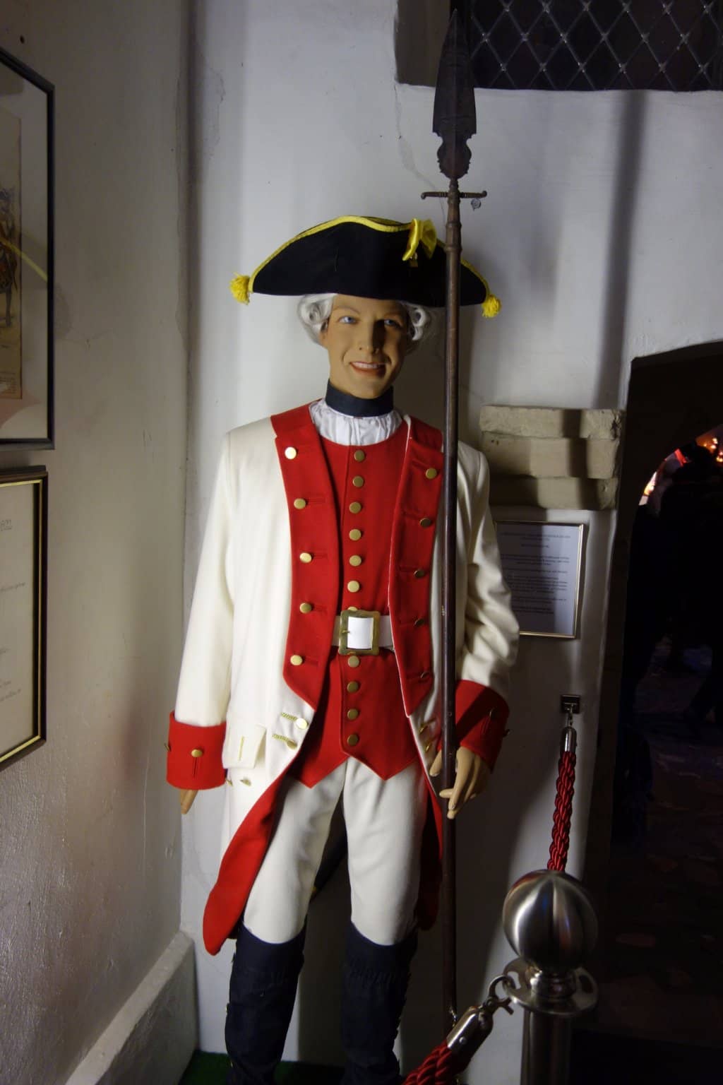 Remains of Old Church & Library