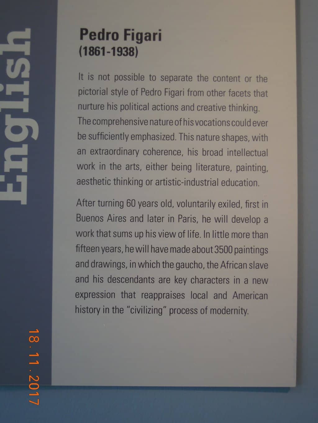 Artist's Personal Items