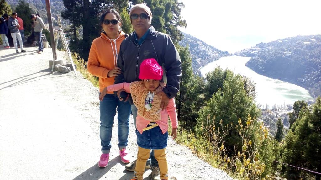 Bird's-Eye View of Nainital