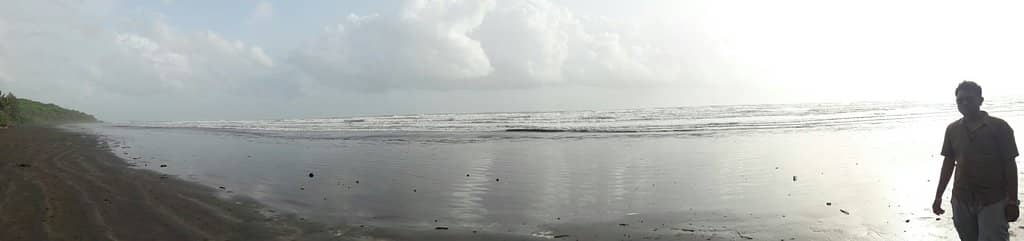 Black Sand Beach Serenity