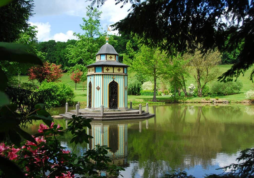 Painted Chinese Bridge