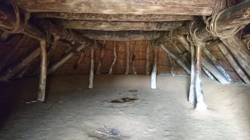 Reconstructed Jomon Dwellings