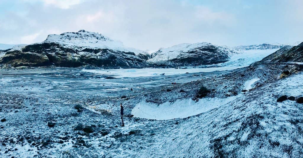 Volcanic Ash Landscape