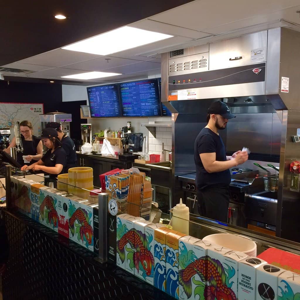 Vibrant Koi Fish Mural