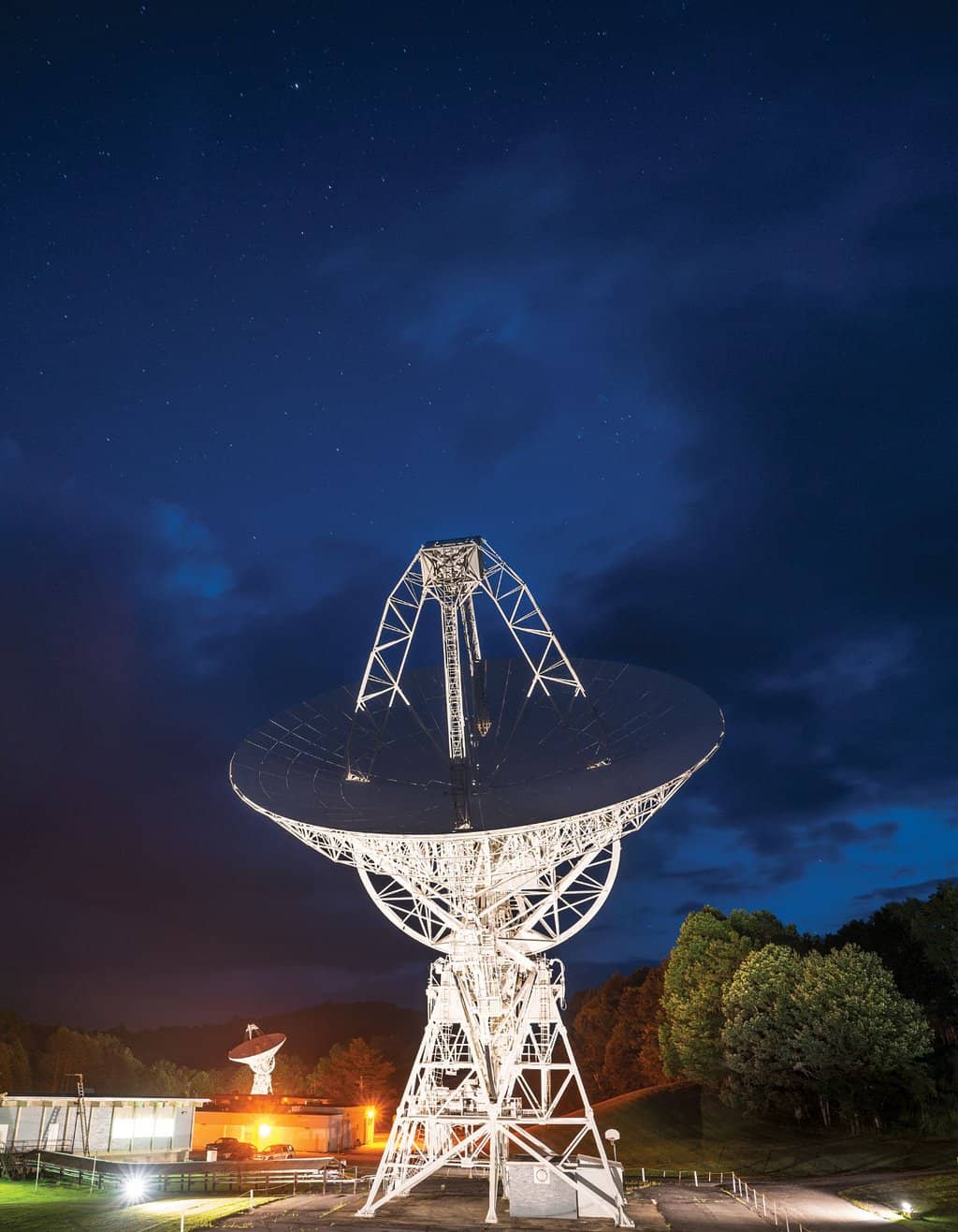 The Giant Radio Dishes