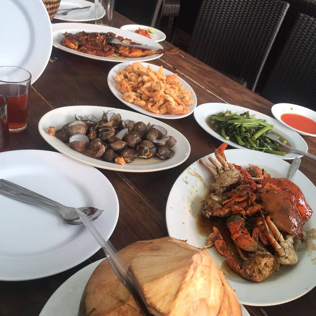 Extensive Fresh Seafood Variety