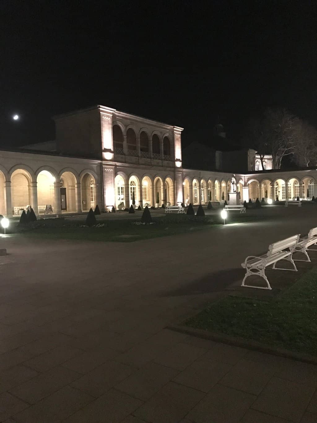 Regentenbau and Wandelhalle