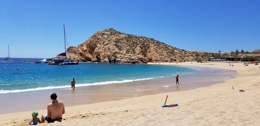 Relaxed Beach Club Scene