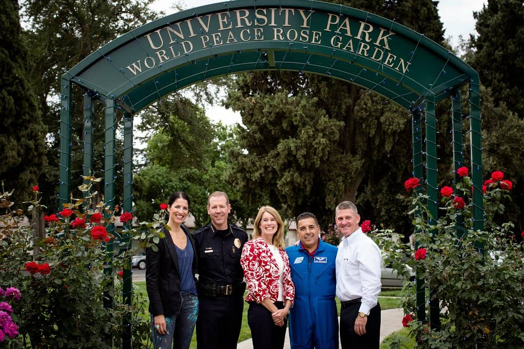 Victorian-Style Rose Garden