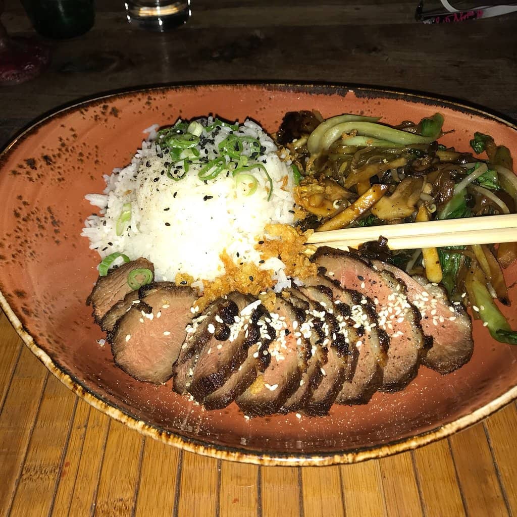 Diverse Street Food Menu