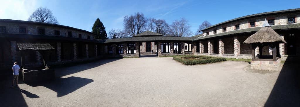 Reconstructed Roman Fort