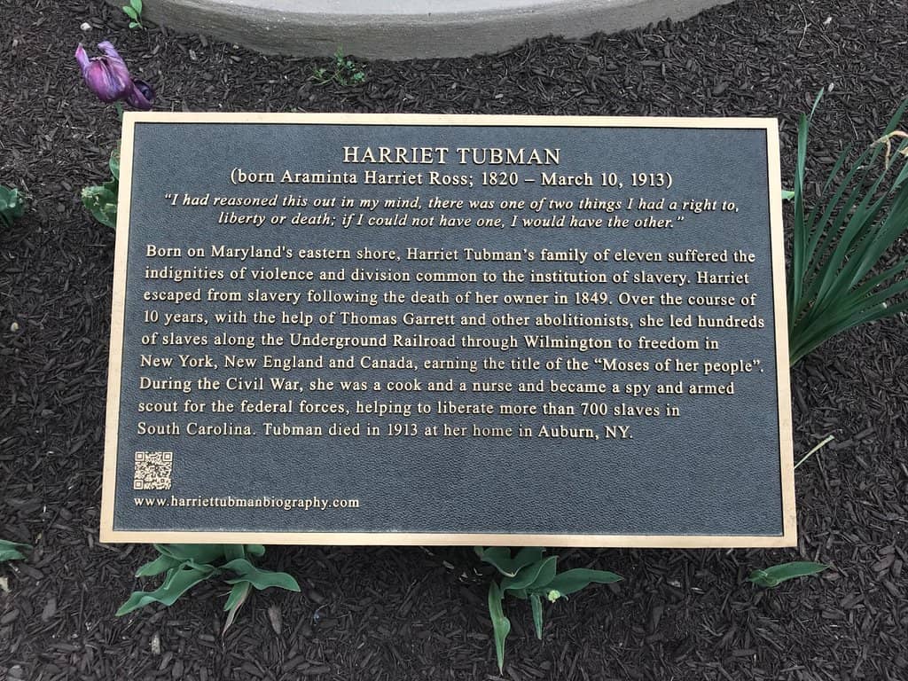 Tubman & Garrett Statue