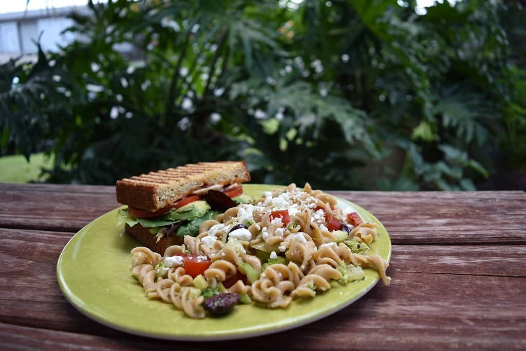 Pasta Salad & Naturally Vegetarian