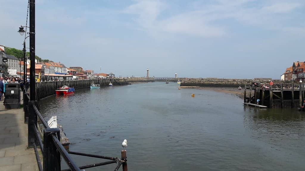 Whitby Harbour Boats
