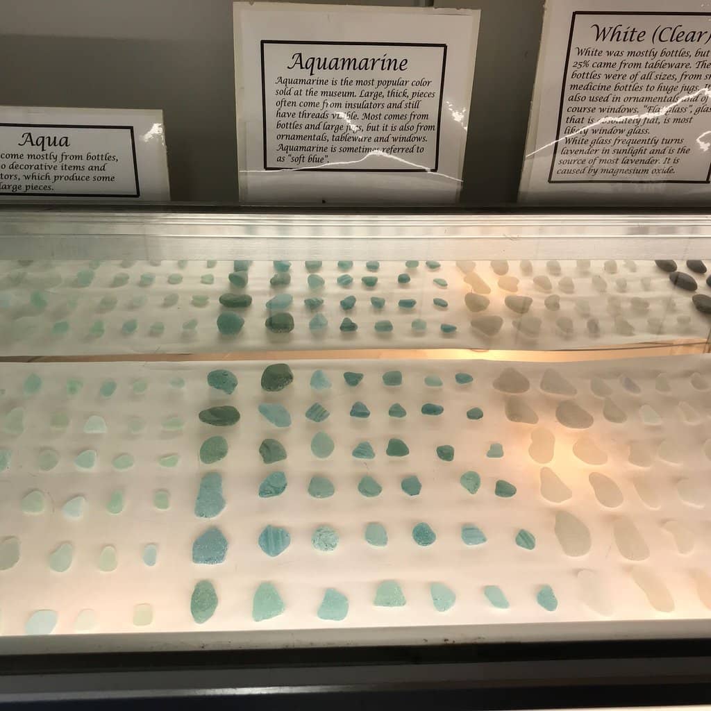 History of Sea Glass Exhibits