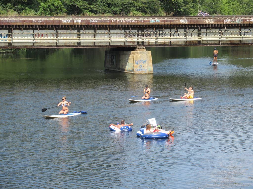 Huron River Kayak Drop-in