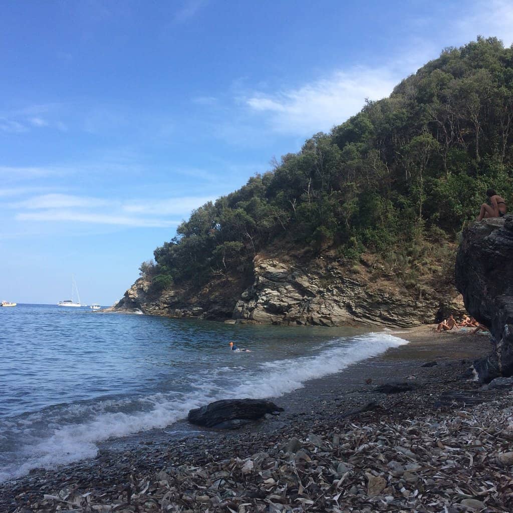 Uncrowded Rocky Shore