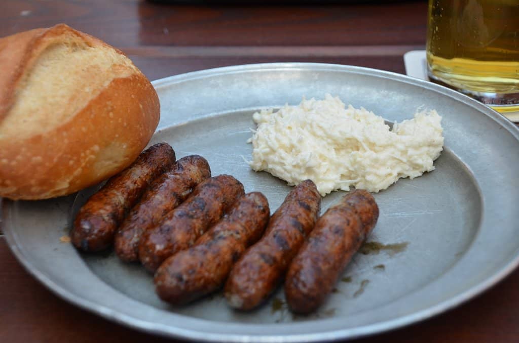 Authentic Nuremberg Rostbratwurst