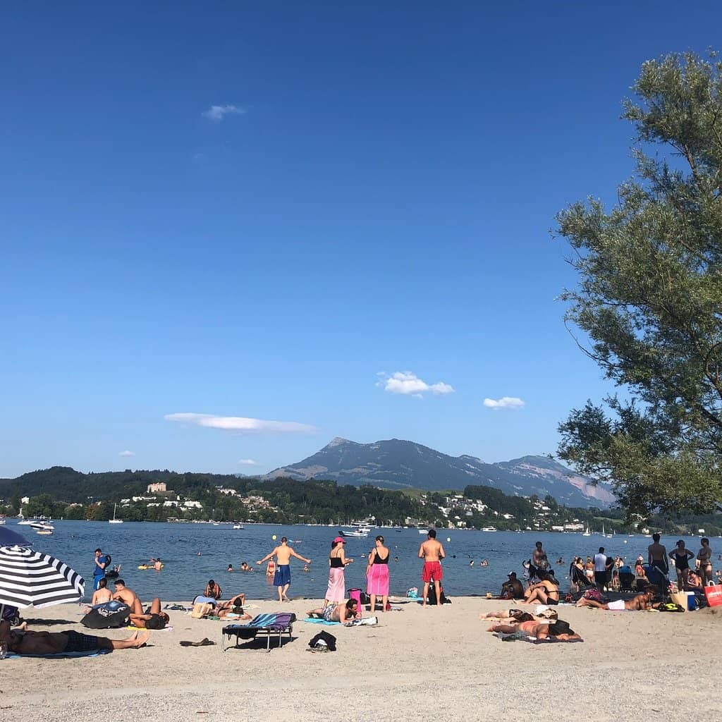 Lake Luzern Swimming
