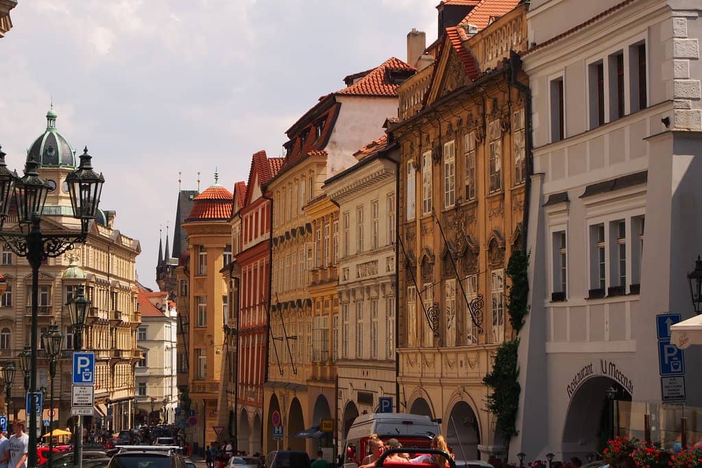 Views Towards Prague Castle