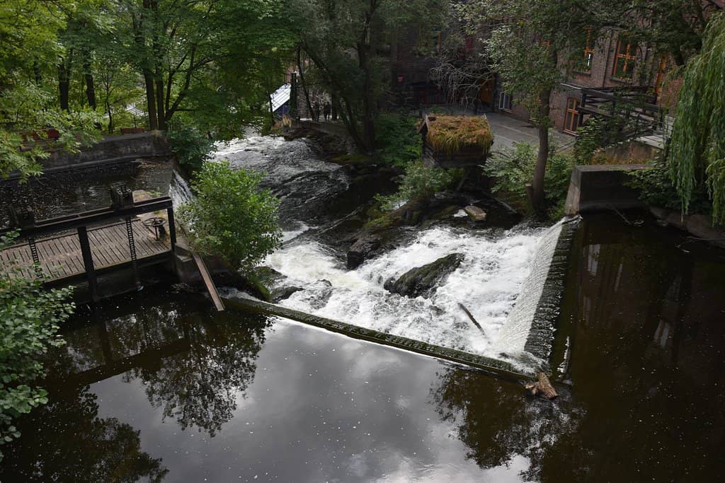 Urban Waterfalls & Bridges
