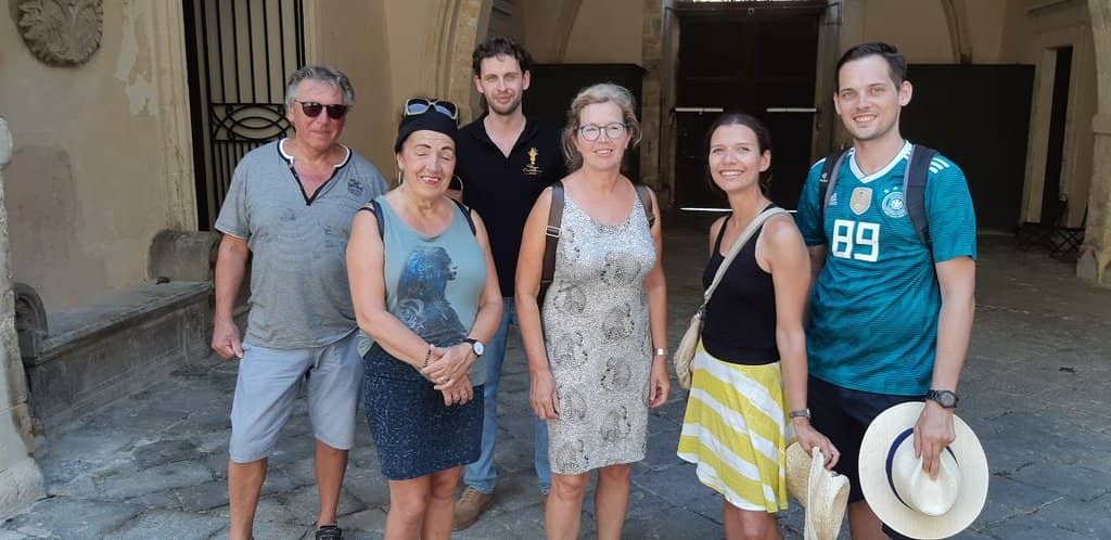 Restored Frescoes and Antiques