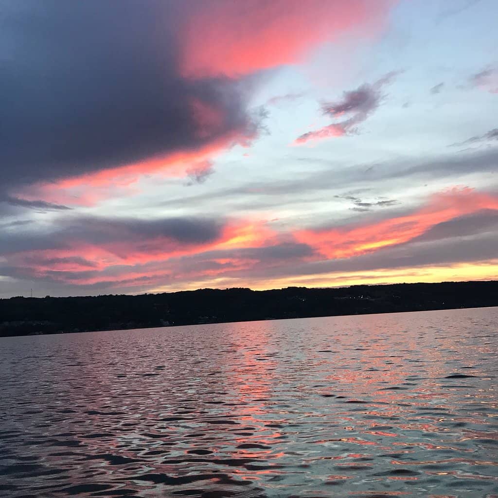 Winter Ice Skating Rink
