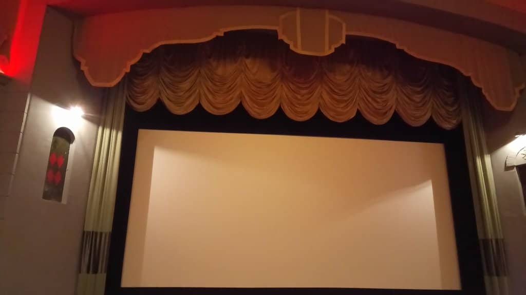 The 'Houses' Beside the Screen