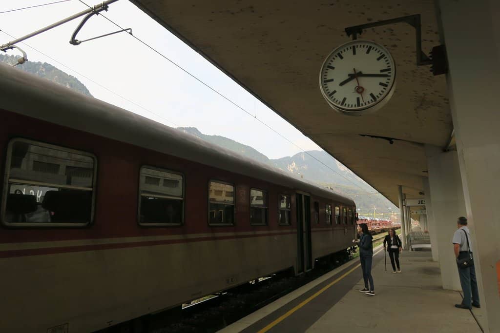 Scenic Train Arrival