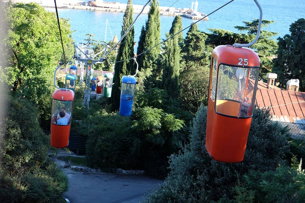 Retro Cable Car Ride