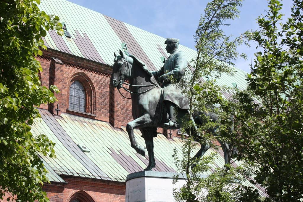 Bustling Square Atmosphere