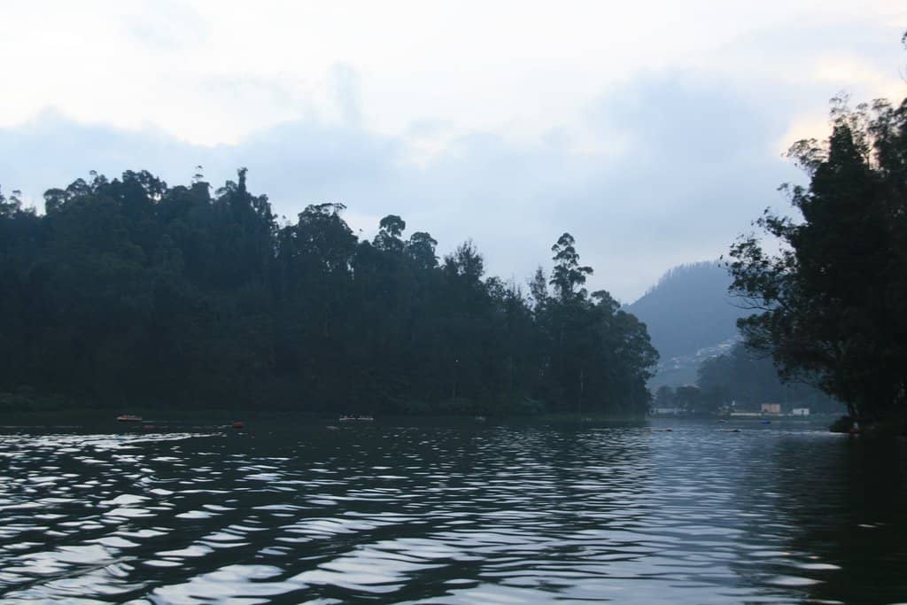 Boating on Ooty Lake