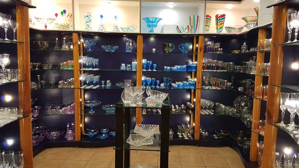 Unique Mdina Glass Vases