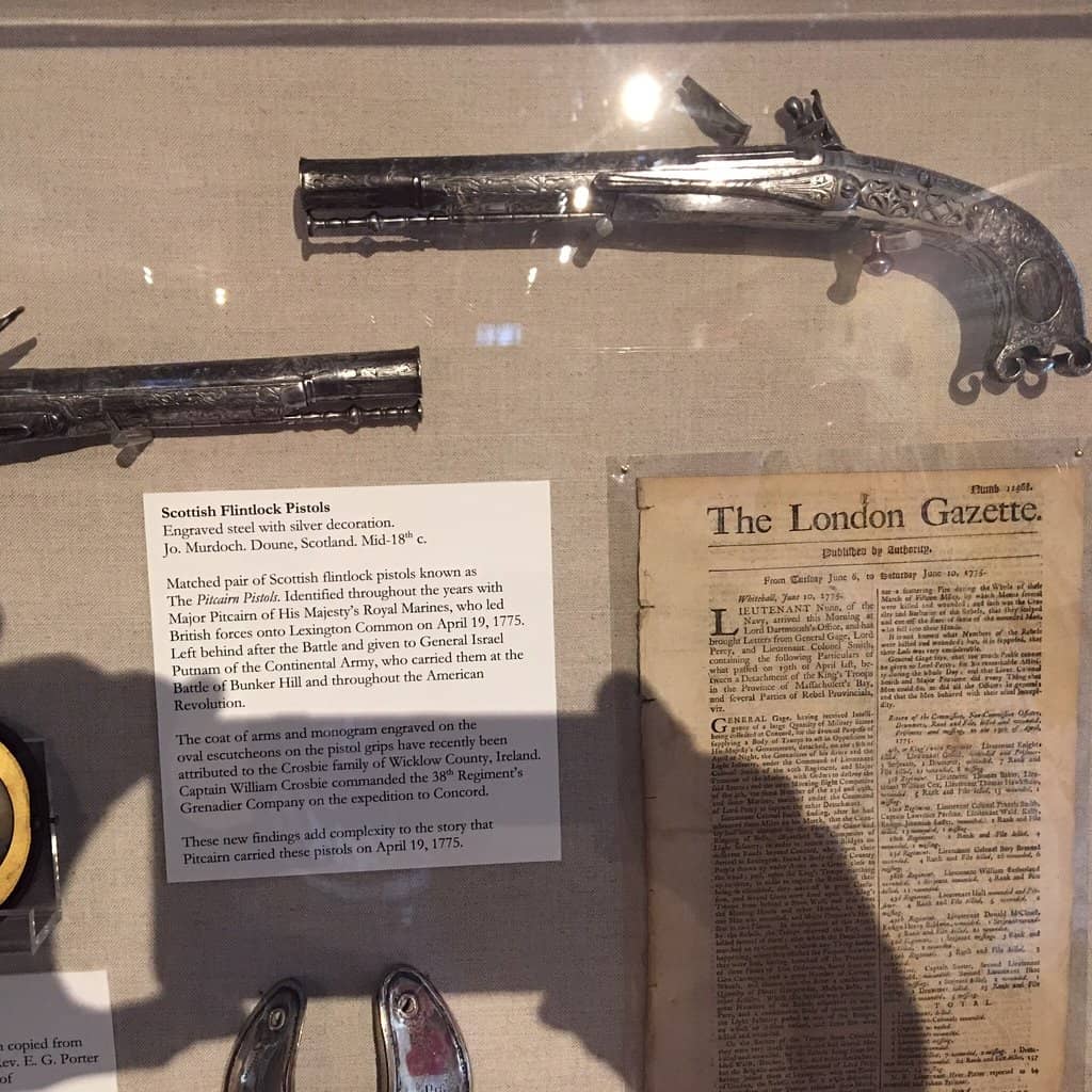 Revolutionary War Exhibits