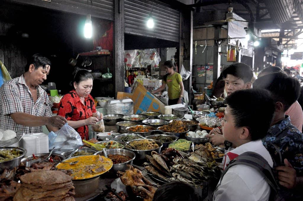 Colorful Souvenir Stalls