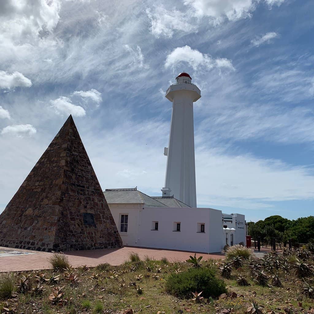 The Iconic Pyramid and Lighthouse